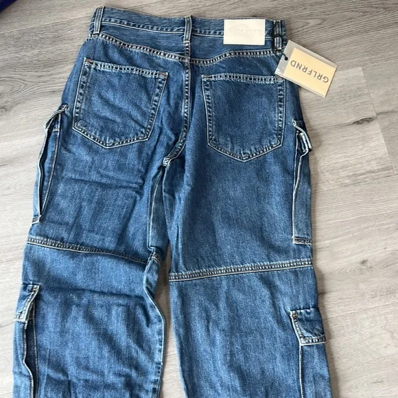 GRLFRND Lex Cargo in Rio Grande denim - Picture 9 of 11